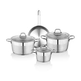 Schafer Vals 7 Parça Çelik Tencere Seti Inox
